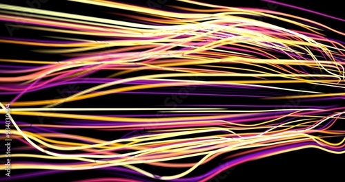 light wave background, 3d R...