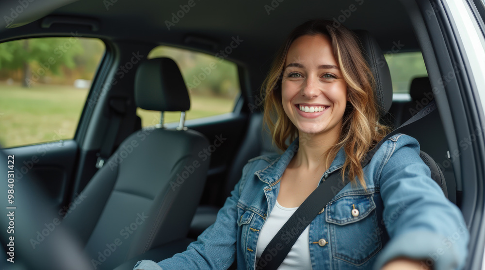 Smiling Drivers and Passengers in Cars - Happy, Relaxed, Diverse Individuals Enjoying Car Journeys Smiling Drivers and Passengers in Cars - Happy, Relaxed, Diverse Individuals Enjoying Car Journeys