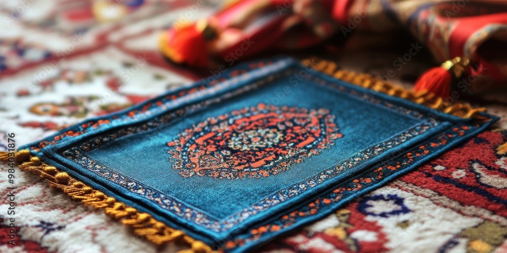 prayer mat facing Mecca prayer mat facing Mecca