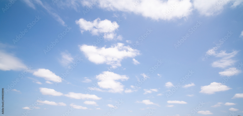 Fototapeta premium sky background blue sky with clouds