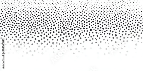 A black and white image of a white background with a lot of small dots. The dots are scattered all over the background, creating a sense of chaos and disorder. The image is abstract photo