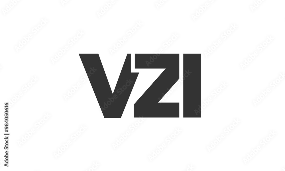 VZI logo design template with strong and modern bold text. Initial based vector logotype featuring simple and minimal typography. Trendy company identity. VZI logo design template with strong and modern bold text. Initial based vector logotype featuring simple and minimal typography. Trendy company identity.