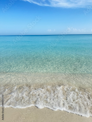 Wallpaper Mural Woman snorkeling at Varadero Beach, Cuba Torontodigital.ca