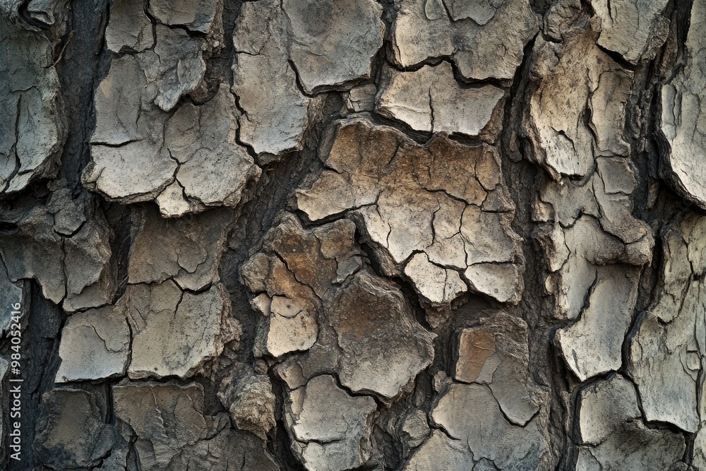 Close - up of tree bark texture showing deep ridges and natural cracks Close - up of tree bark texture showing deep ridges and natural cracks