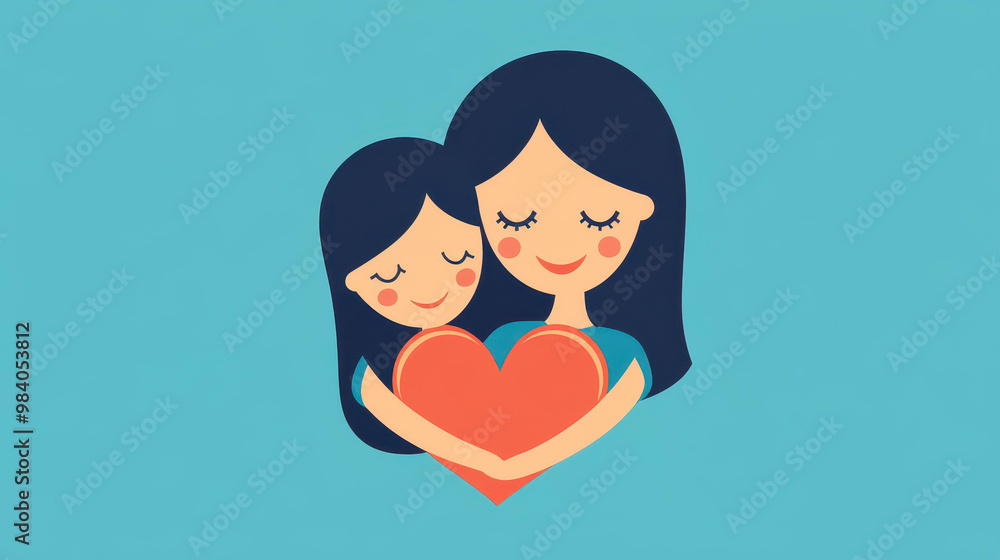 Experience the joy of Mothers Day with this bright, clean icon that celebrates love and appreciation for moms everywhere. Experience the joy of Mothers Day with this bright, clean icon that celebrates love and appreciation for moms everywhere.