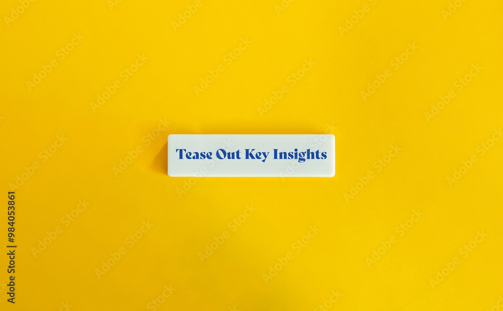 Tease Out Key Insights Banner. Tease Out Key Insights Banner.