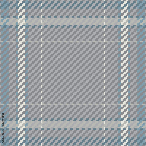 Seamless pattern of scottish tartan plaid. Repeatable background with check fabric texture. Vector backdrop striped textile print.