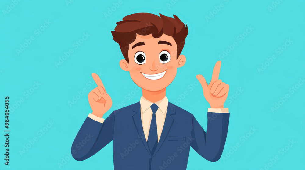 A businessman confidently displays the hand OK sign, symbolizing agreement and professionalism in a modern office setting. A businessman confidently displays the hand OK sign, symbolizing agreement and professionalism in a modern office setting.