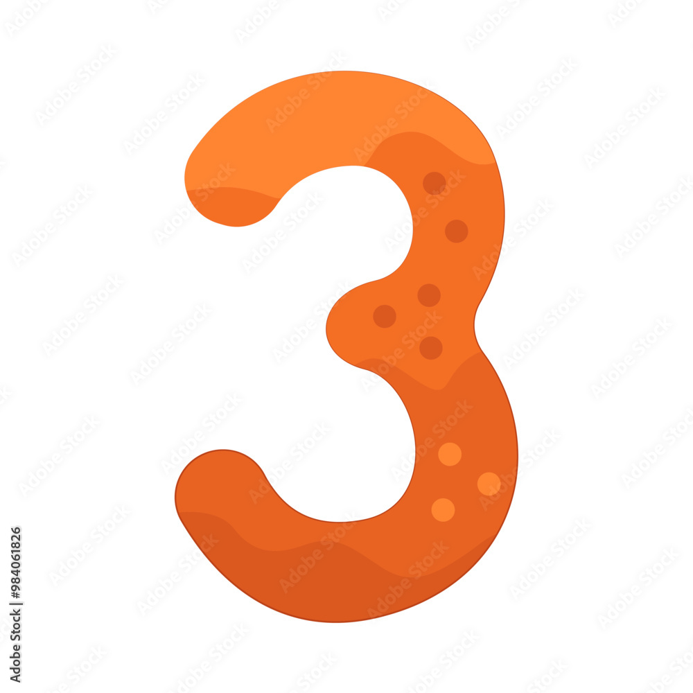 Illustration of number 3 Illustration of number 3