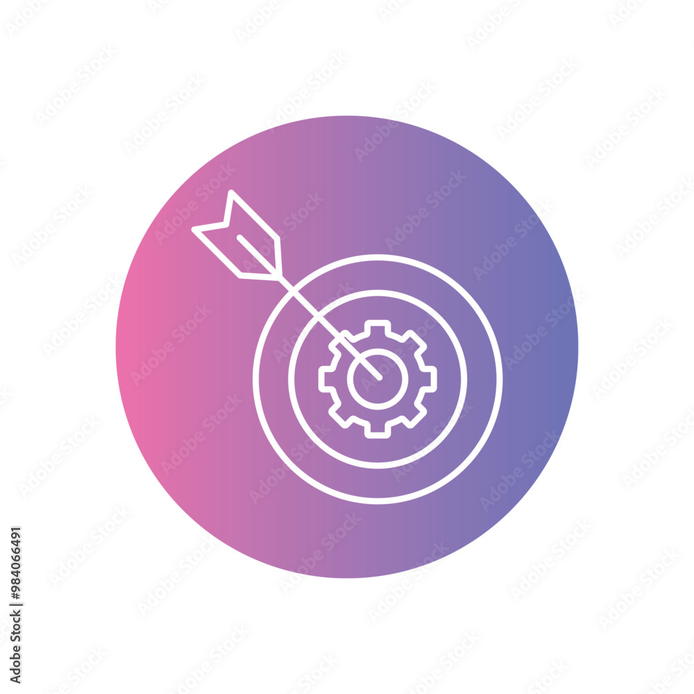 Marketing Strategy vector icon stock illustration Marketing Strategy vector icon stock illustration