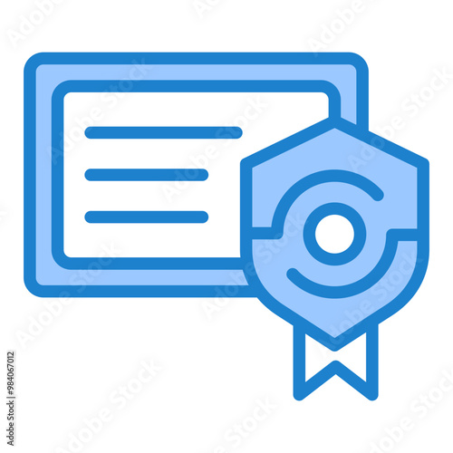 Digital Certificate Icon