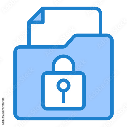 Secure Document Icon