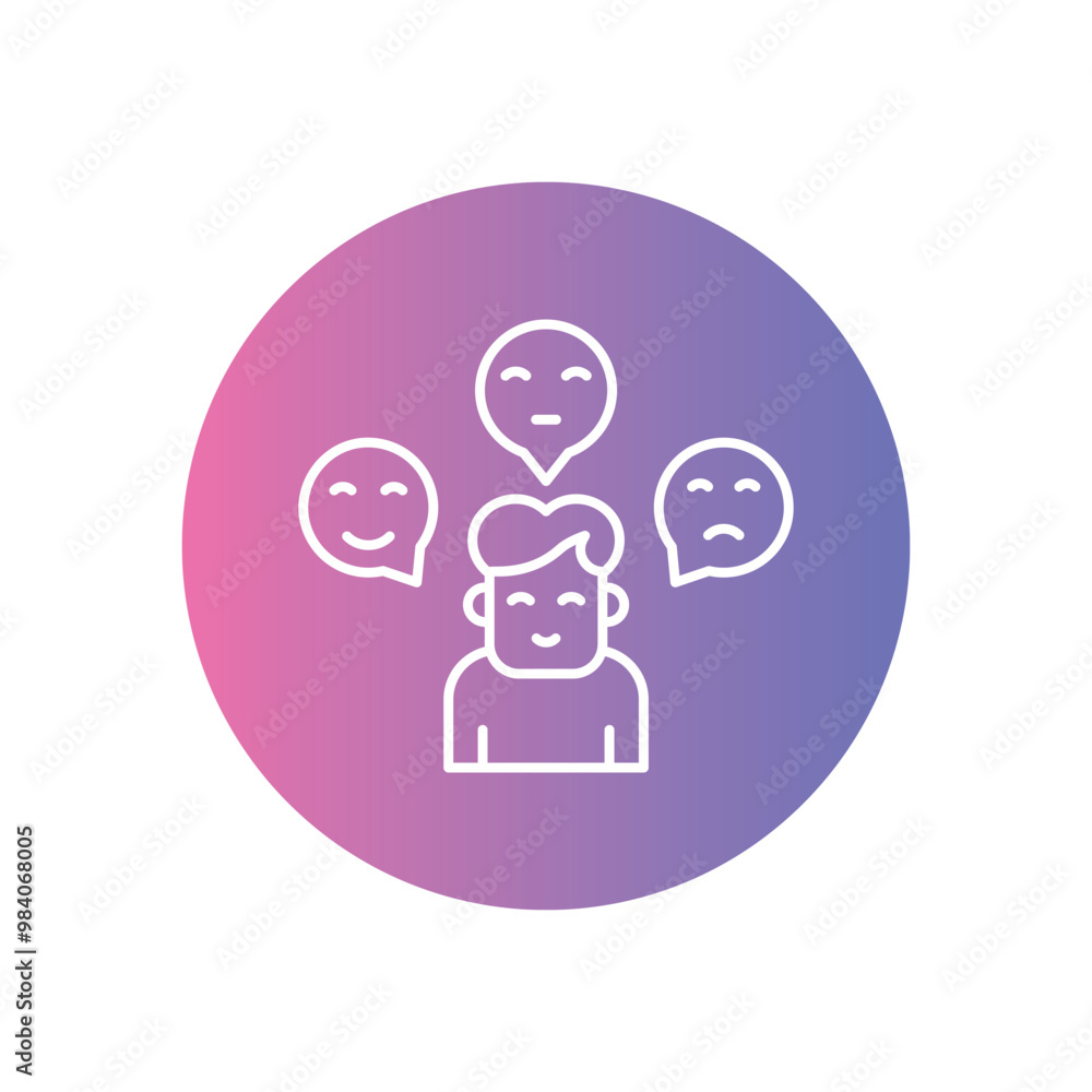 User Behavior vector icon stock illustration User Behavior vector icon stock illustration