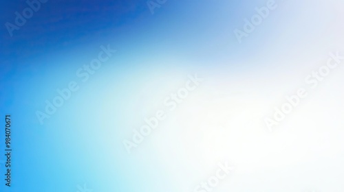 Bluured blue colorful gradient background with noise texture effects. Gradient mesh backdrop