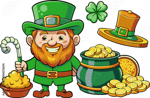 st patrick's vector 