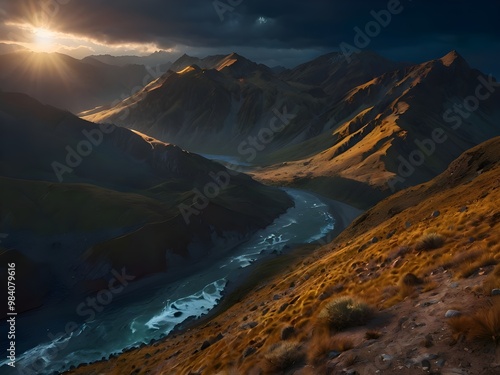 morning in the canyon