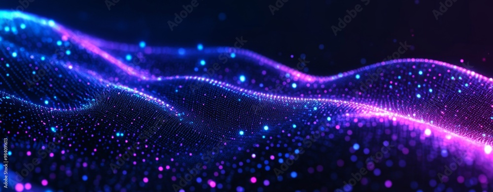 Abstract digital waves. Abstract digital background. Futuristic technology style. 3d rendering. Abstract digital waves. Abstract digital background. Futuristic technology style. 3d rendering.