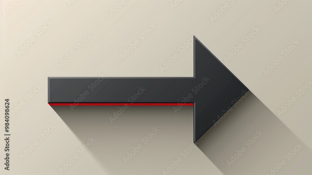 Arrow Left. Three-Dimensional Black Left Arrow Icon for Business Symbol and Directional Signs Arrow Left. Three-Dimensional Black Left Arrow Icon for Business Symbol and Directional Signs