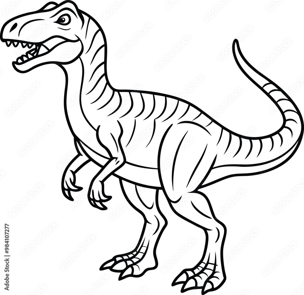 dinosaur line art vector illustration silhouette, Print dinosaur line art vector illustration silhouette, Print