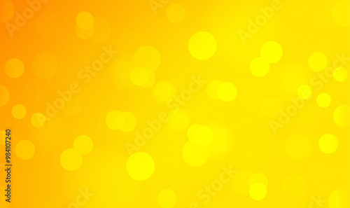 Yellow background for seasonal, holidays, event, celebrations ads and various design works