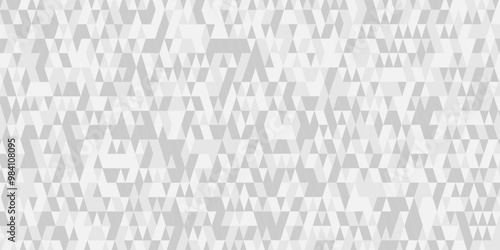 Surface creative diamond pattern gray low Polygon Mosaic triangle business texture background. white and gray geometric diamond low poly graphic repeat pattern triangle facets design.
