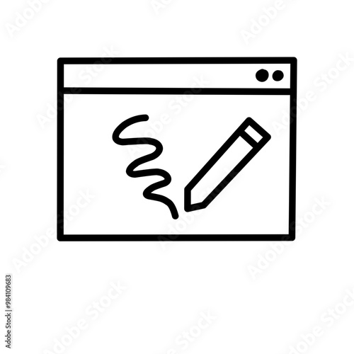 School equipment vector