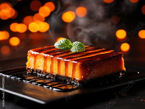 Cuban flan, a creamy caramel custard with a smooth texture, is a favorite dessert found throughout Havana