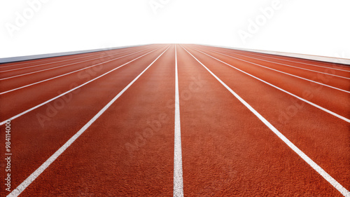 Running Tracks Isolated on Transparent Background – High-Quality Sports Track Illustrations