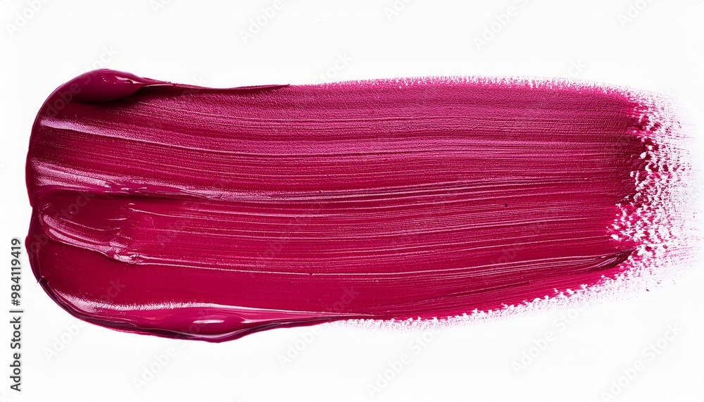 viva magenta oil brush stroke on white background viva magenta oil brush stroke on white background