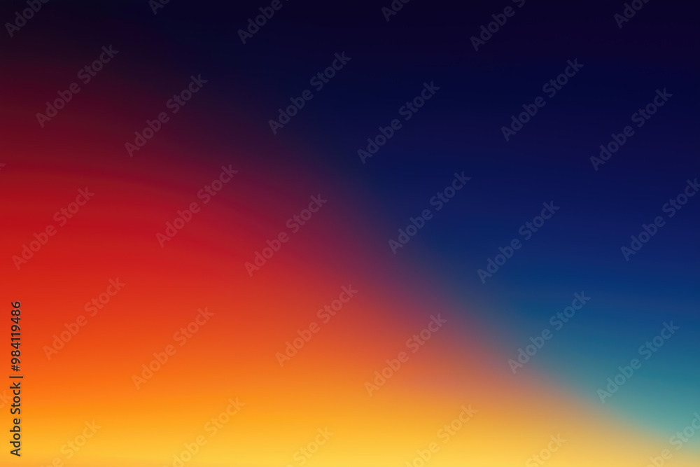 Naklejka premium https://s.mj.run/RtoPwpcqThY Gradient background, from sapphire blue on bottom to rust orange on top. --chaos 10 --ar 3:2 --v 6.1 Job ID: c4a4d05a-4df6-4236-ad23-c28f2439d409
