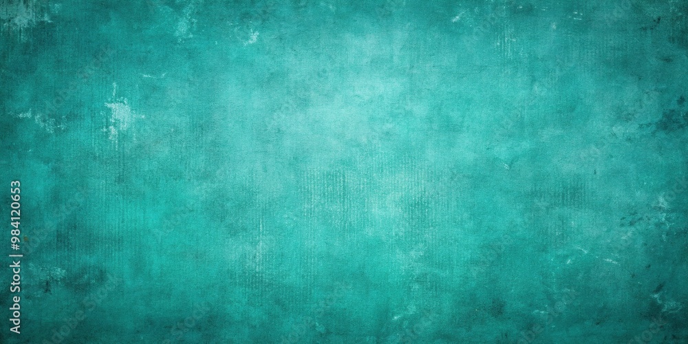 Fototapeta premium Bird Eye View Teal color grunge texture background