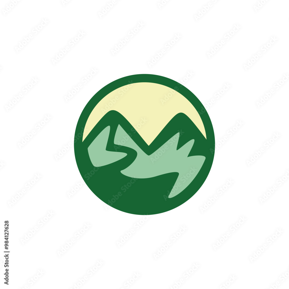 Mountain logo, Peak logo design vector template Mountain logo, Peak logo design vector template