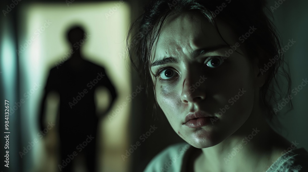 Fear and Trauma, Domestic Abuse Awareness, Diversity in Victim Representation, Emotional Expression for Campaigns and Posters Fear and Trauma, Domestic Abuse Awareness, Diversity in Victim Representation, Emotional Expression for Campaigns and Posters