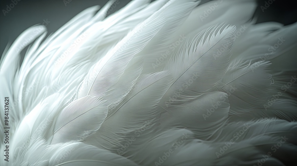 Fototapeta premium Soft and Delicate Feathers