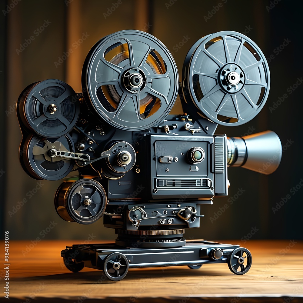 Naklejka premium video camera
