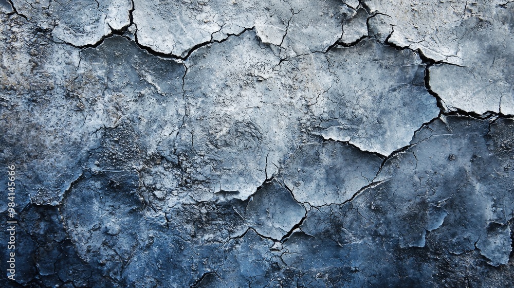 Detailed Frozen Textured Background with Cracked Icy Surface and Grungy Patterns Detailed Frozen Textured Background with Cracked Icy Surface and Grungy Patterns