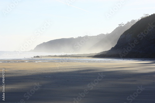 Playa de Otur en Asturias, 