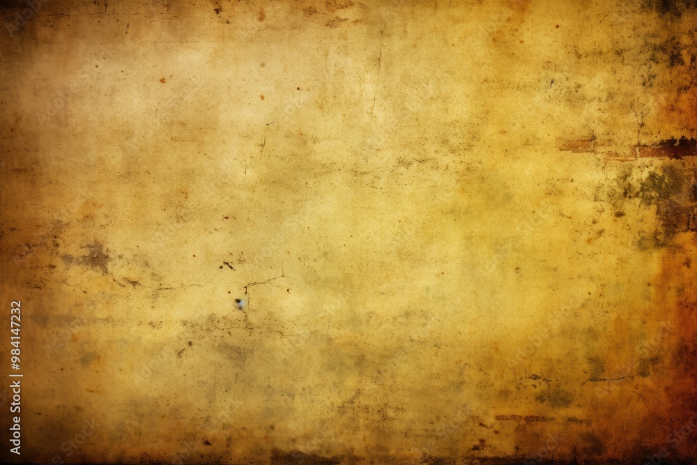 Fototapeta premium Vintage old parchment paper texture for background with aged look, grunge, and retro paper surface.
