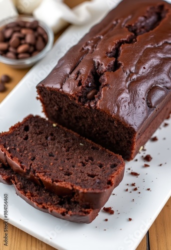 chocolate cake with chocolate