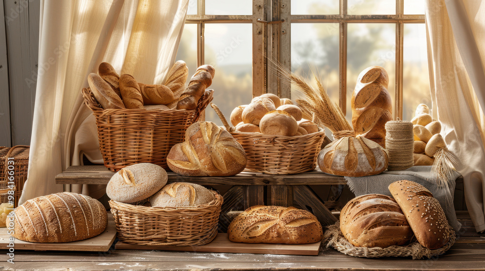 The Rustic Bread Display The Rustic Bread Display