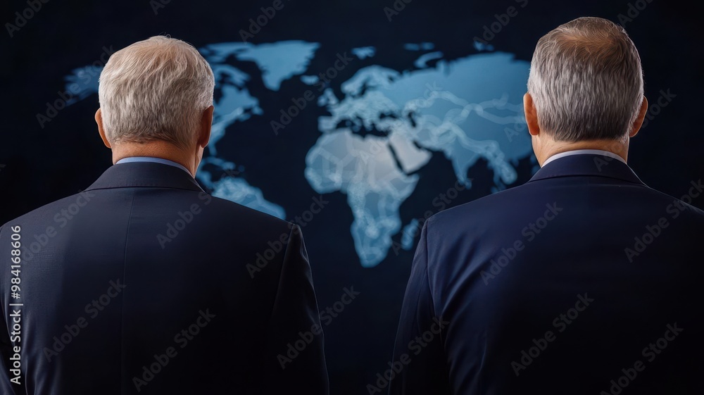 Retail chain executives discussing global expansion, with product distribution maps, market penetration charts, and logistics routes projected on screens Retail chain executives discussing global expansion, with product distribution maps, market penetration charts, and logistics routes projected on screens