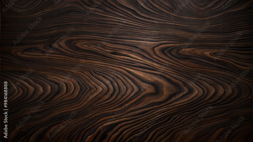 Dark wooden texture background with deep grooves and patterns
Dark wooden texture background with deep grooves and patterns