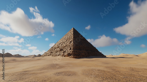 Miniature landscape Ancient Egypt Pyramids