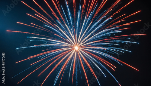 Wallpaper Mural Fireworks Display Art, Celebration, holidays Torontodigital.ca