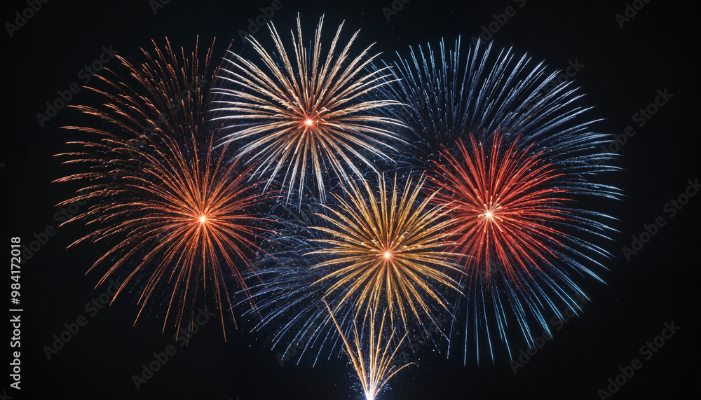 Fireworks Display Art, Celebration, holidays Fireworks Display Art, Celebration, holidays
