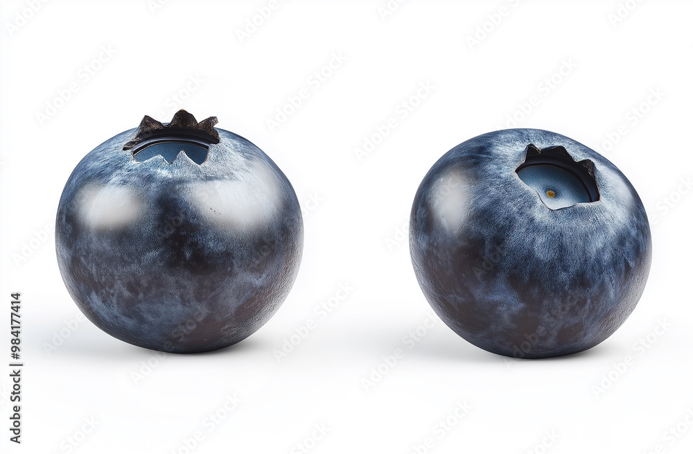 blueberries isolated on white background blueberries isolated on white background