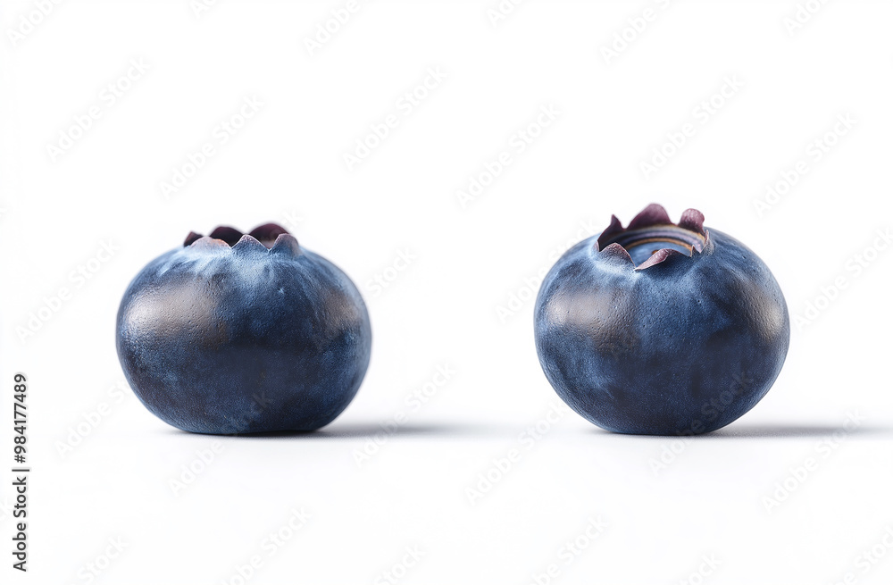 blueberries isolated on white background blueberries isolated on white background