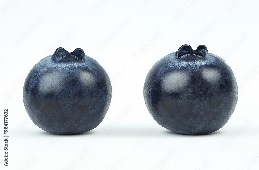 blueberries isolated on white background blueberries isolated on white background