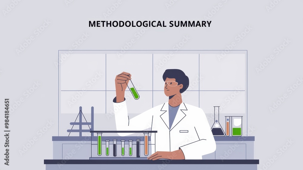 Scientist Analyzing Data in a Laboratory Setting Scientist Analyzing Data in a Laboratory Setting