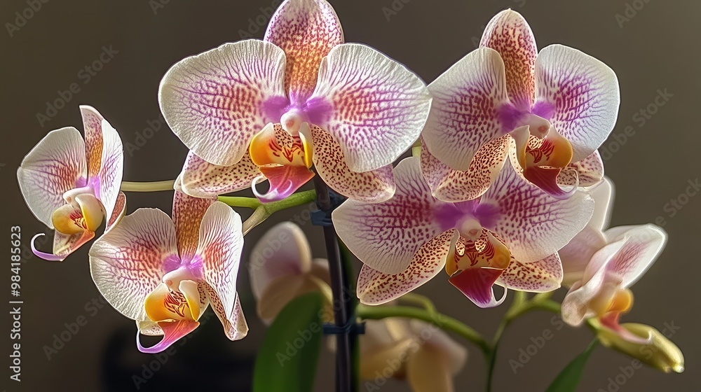 pink orchid flower pink orchid flower